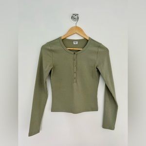 Sunday best cropped long sleeve